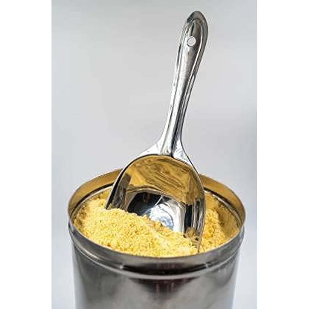 Stainless Steel Atta Scoop, Heavy-Duty Food Scoop for Flour, Rice, Sugar, Ice & Grains (Durable, Multi-Purpose Kitchen Scoop)