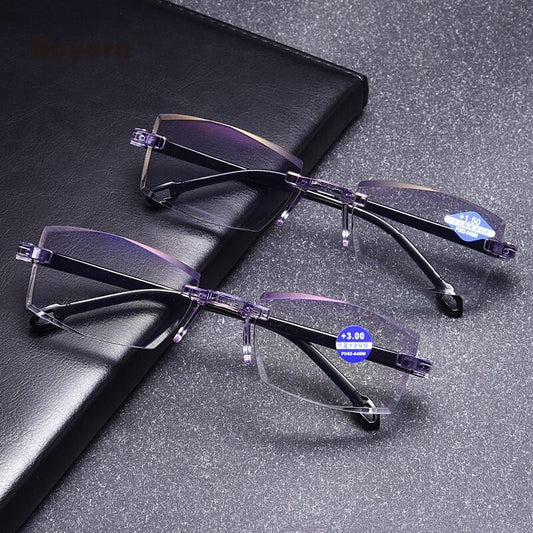 Rimless One Power Auto Focus Reading Glasses - Buy 1 Get 2 Free @ Just Rs.399/-