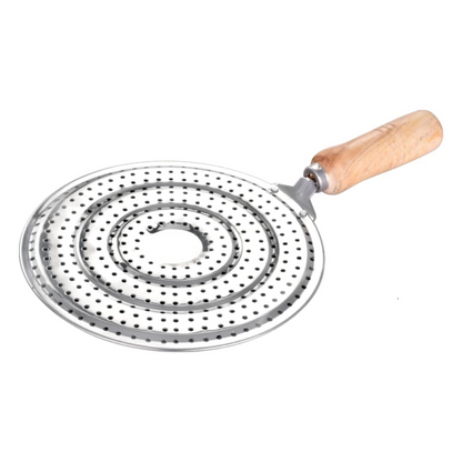 Stainless Steel Gas Jali for Stove | Heavy Duty Roti Grill Jali | Papad, Phulka & Brinjal Roaster (Multipurpose Kitchen Grill)