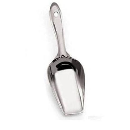 Stainless Steel Atta Scoop, Heavy-Duty Food Scoop for Flour, Rice, Sugar, Ice & Grains (Durable, Multi-Purpose Kitchen Scoop)
