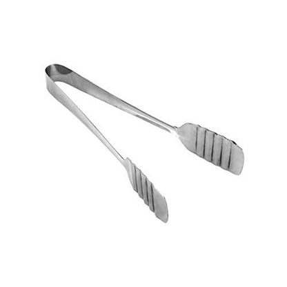 Stainless Steel Pastry Tongs, Durable Serving Tong for Bread, Cake, Snacks & Kitchen Use (Rust-Resistant, Easy Grip)