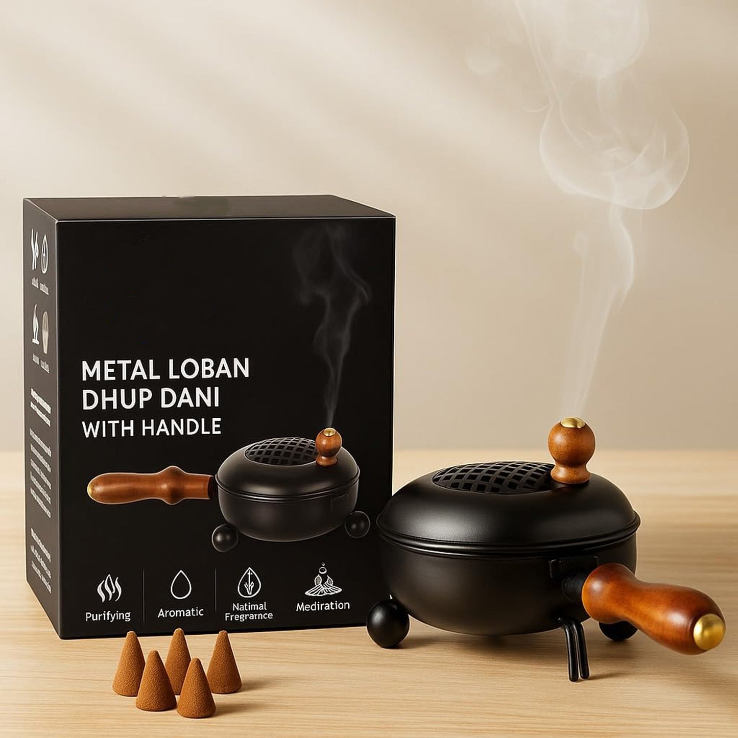 Designer Loban Dhoop Dani (1LD2)