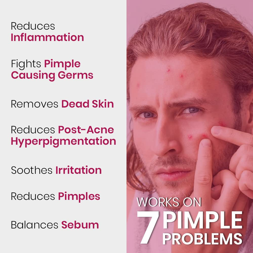 Kudos Dr. Pimple Gel | Ayurvedic Anti Acne Treatment | Reduces Pimples, Marks & Oil | Fast Acting, Oil-Free Formula | For Clear & Healthy Skin (25g)