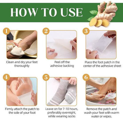 Detox Foot Patches - Buy 1 Get 1 Free (20 Patches) @ Just Rs. 279/-